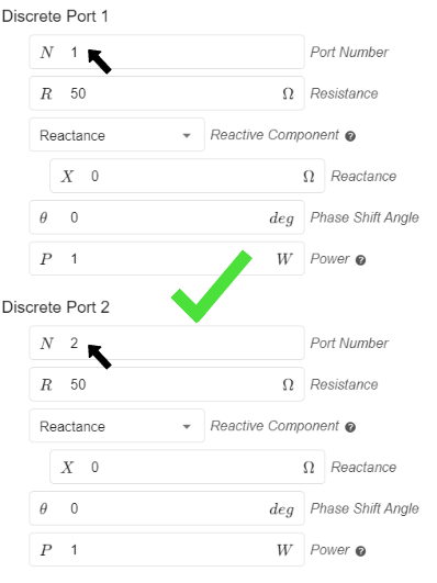 Number port